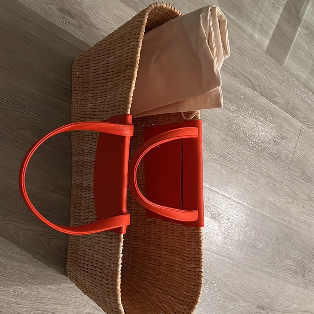 New handmade wicker bag with leather. Made in Morocco. - Picture 4 of 4